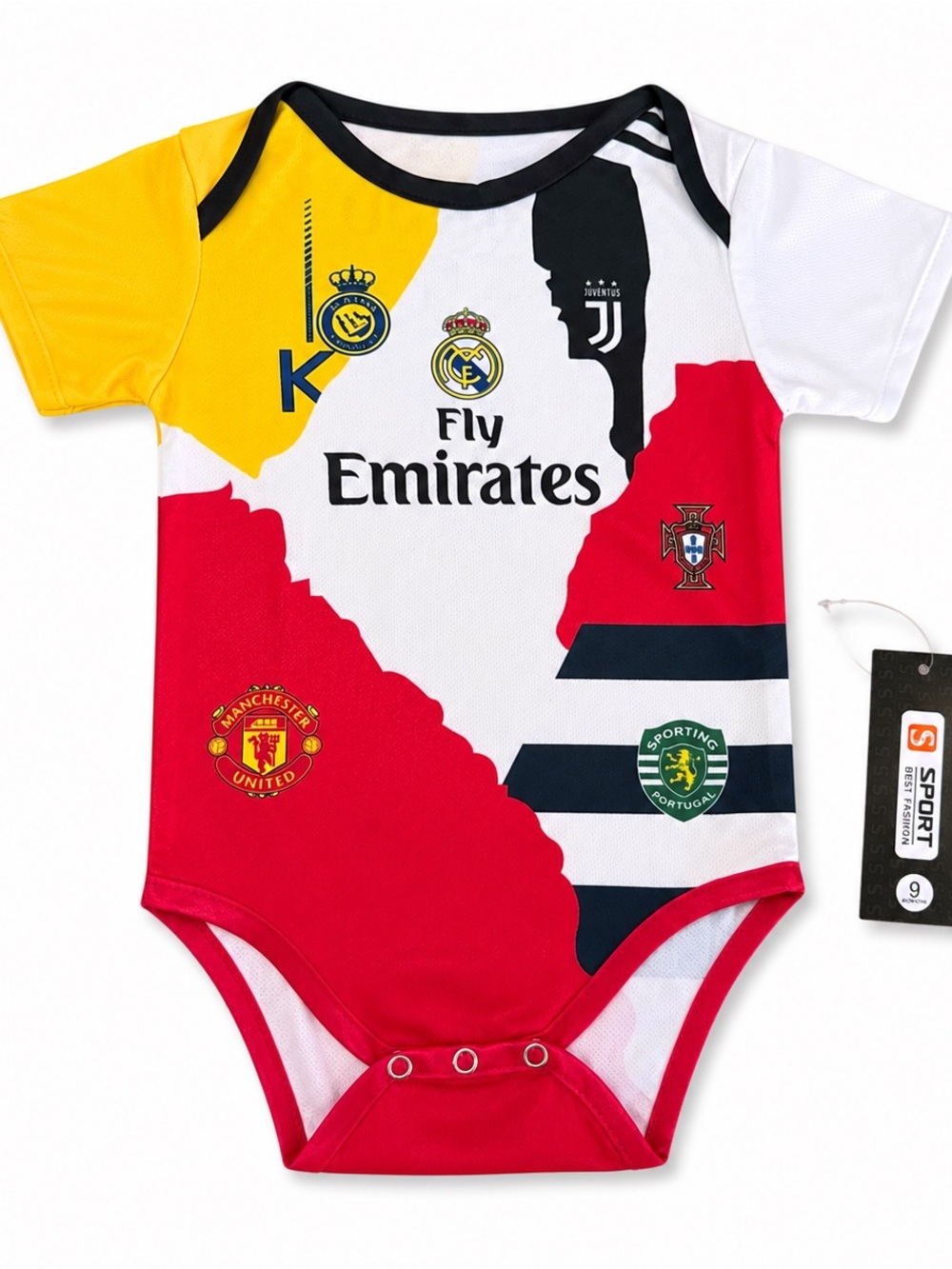 Ronaldo Football/Soccer Bodysuit Jersey